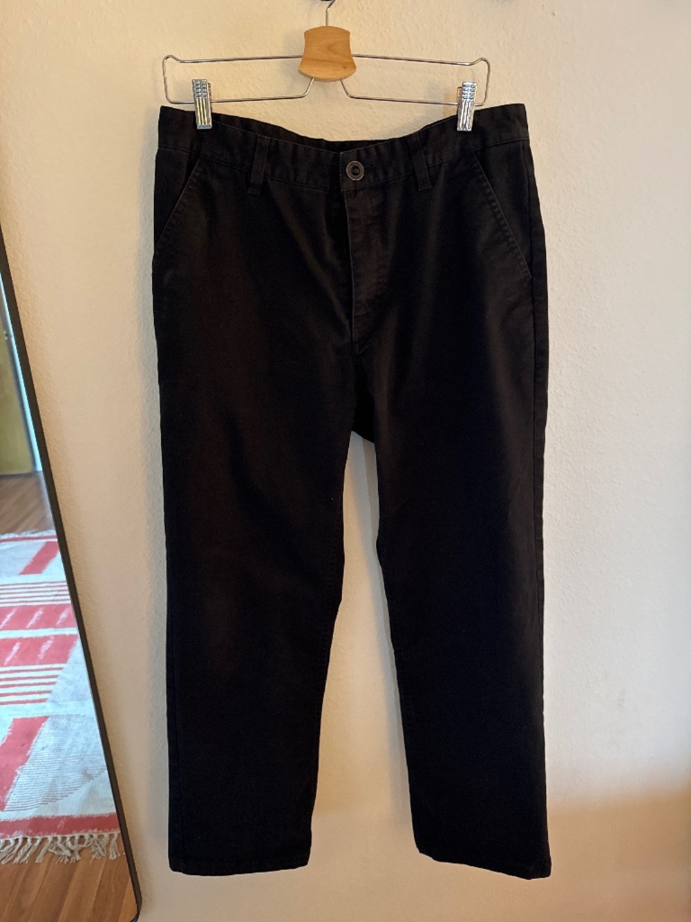 Brixton Men’s Relaxed Fit Chinos Black